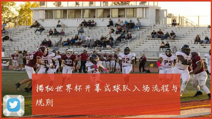 揭秘世界杯开幕式球队入场流程与规则